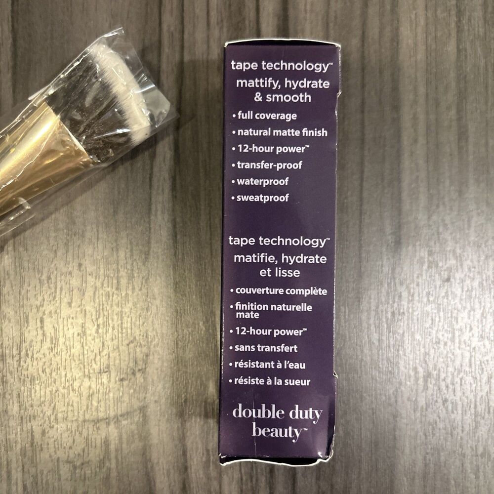 Tarte Face Tape Foundation And Brush - 35N Medium Neutral 1.01 Fl Oz - Picture 5 of 6